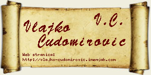 Vlajko Čudomirović vizit kartica